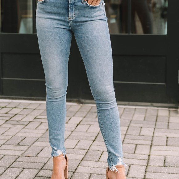 Agolde Denim - Agolde sophie high rise crop jeans 23